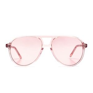 Jonathon Van Ness for DIFF pink aviators!
